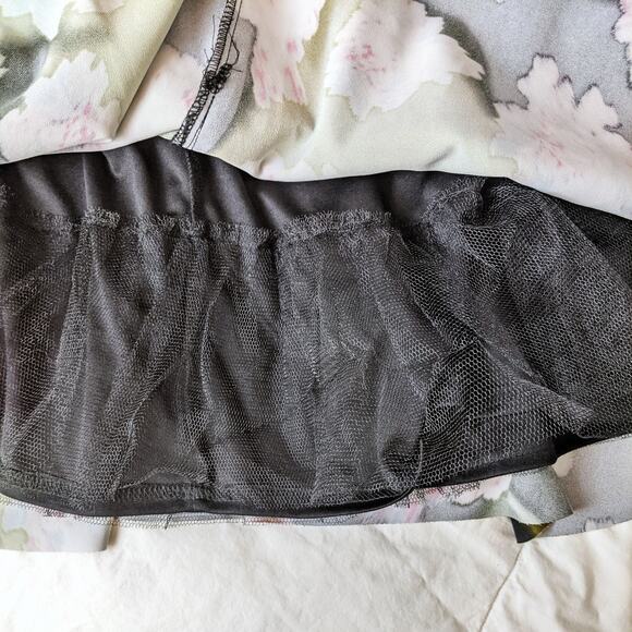 MODCLOTH MOON Green & Black Floral Dress Size Small - Picture 5 of 9